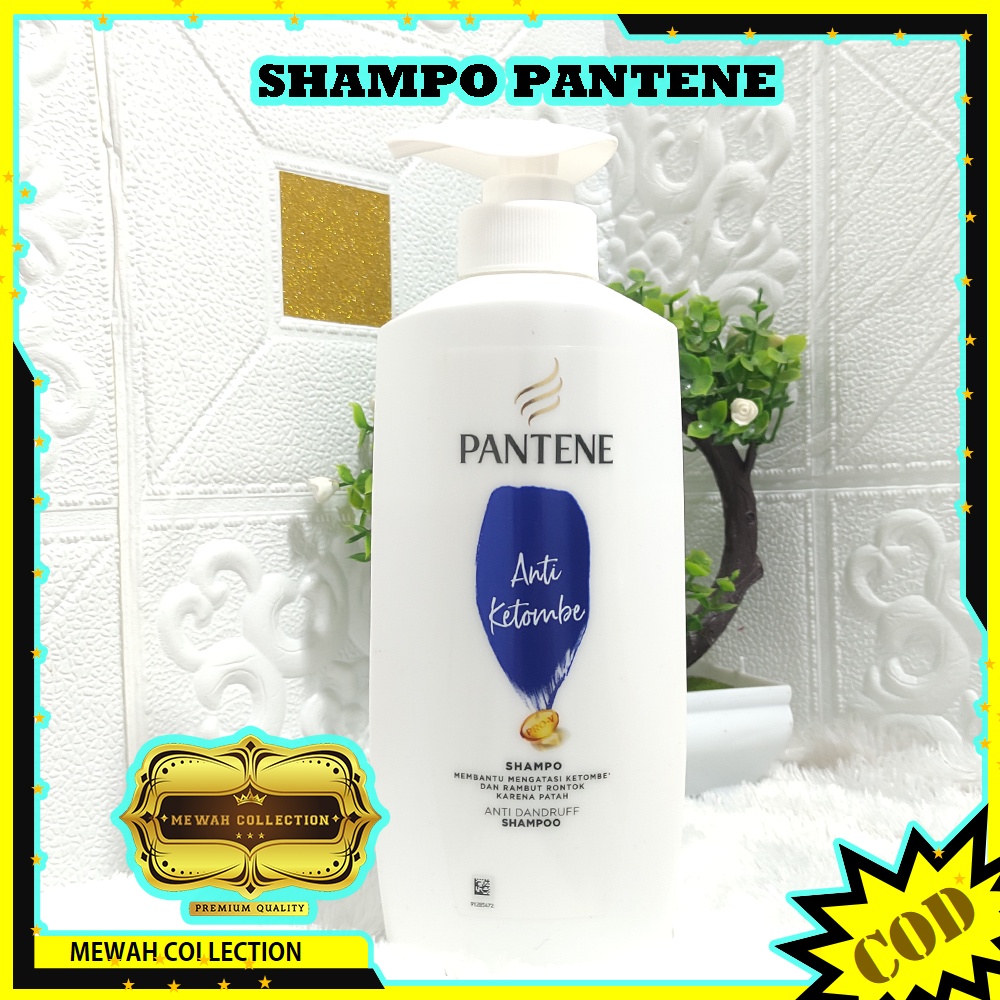 PANTENE Shampoo Anti Ketombe / Anti Rontok / Anti Lepek 400ml / 480 ml / Ukuran Jumbo Besar-AntiKetombe 400ml