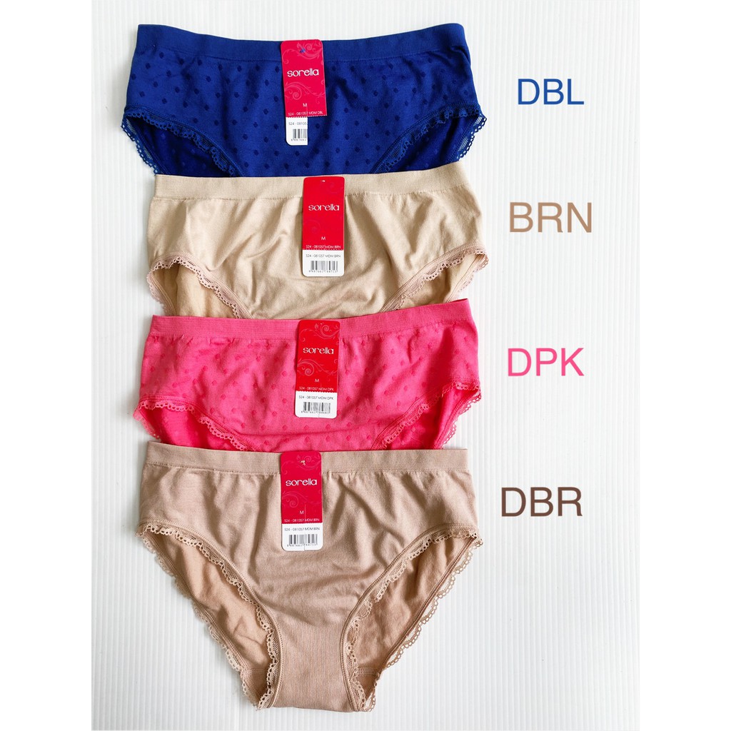 Celana dalam Wanita SORELLA 1057 - Size M L EL