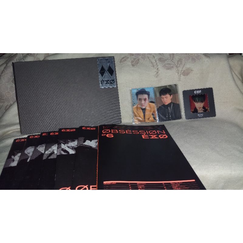 album obsession EXO the 6th album + pc sehun set