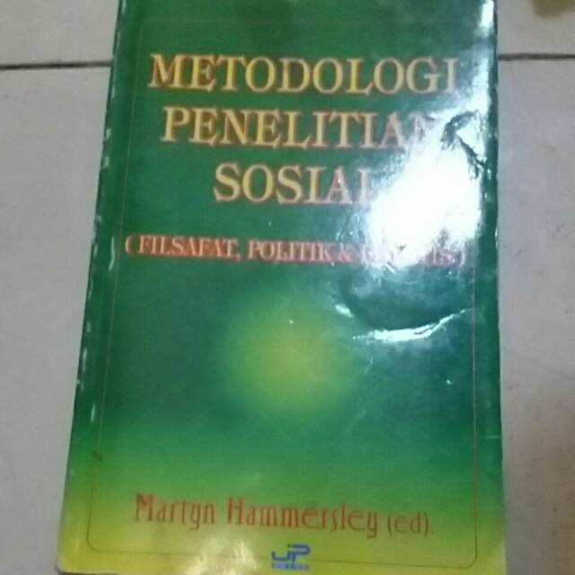 Metodologi Penelitian Sosial
