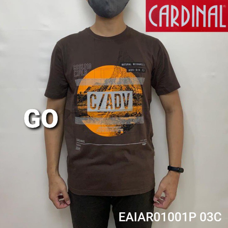 gof KCH CARDINAL KAOS T-Shirt COWOK REGULER Baju Cowok Kaos Cardinal