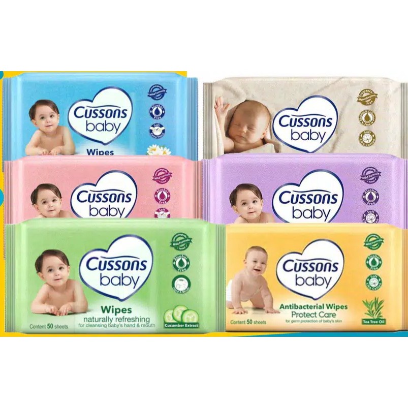 tisu cussons basah bayi