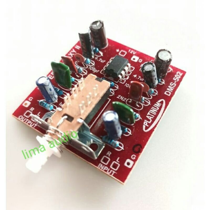 KIT SUPER GALAXY JRC4558 II LOUDNESS DMS-502