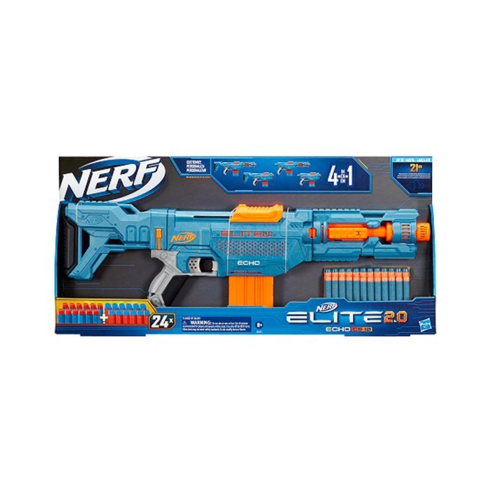 Nerf Pistol Mainan Elite 2.0 Echo Cs 10 E9534