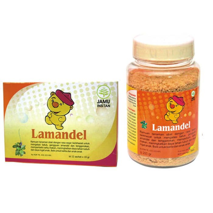 Lamandel Obat Herbal Amandel Bpom Shopee Indonesia