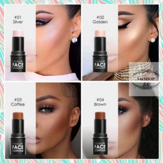 FOCALLURE ORI Stick Bronzer&Highlighter