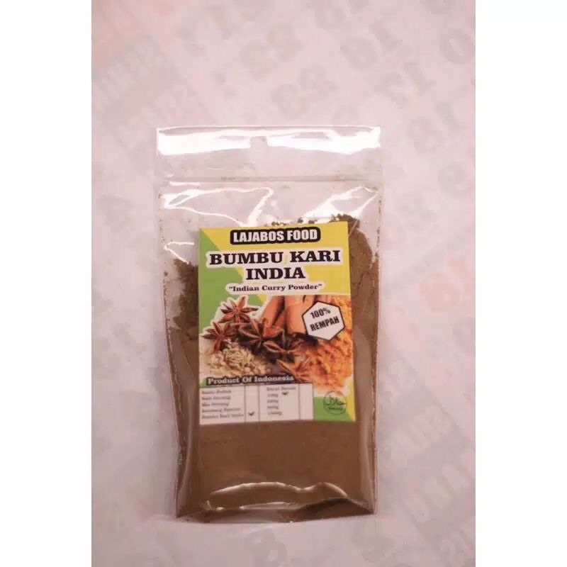 

Bumbu Kari / Rendang Special / Nasi Goreng India / Mie Goreng/ Impor India Halal