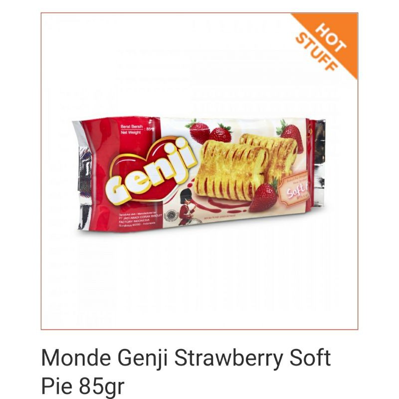 

Monde Genji Strawberry Soft Pie 85gr