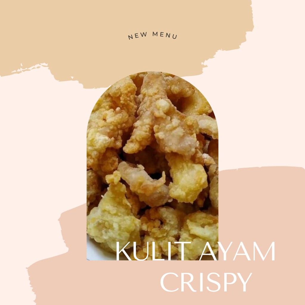 

KULIT AYAM KRISPI/KERIPIK KULIT/CEMILAN/KULIT AYAM