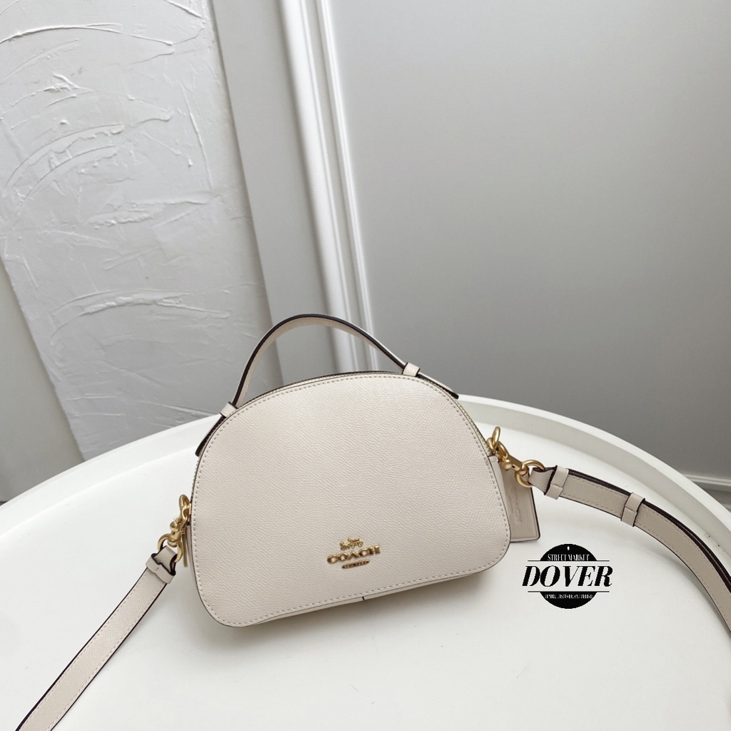 Coach Serena Satchel Crossbody Bag White - ORIGINAL GUARANTE 100%