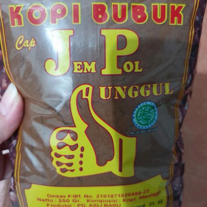 

Terbatas Kopi Bubuk Cap Jempol Unggul (Jp) Asli Lampung 250 Gram Hot Sale