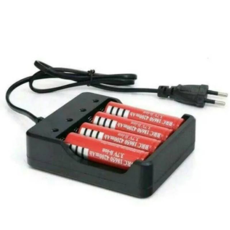 CHARGER 4 SLOT BATERAI 4 SLOT