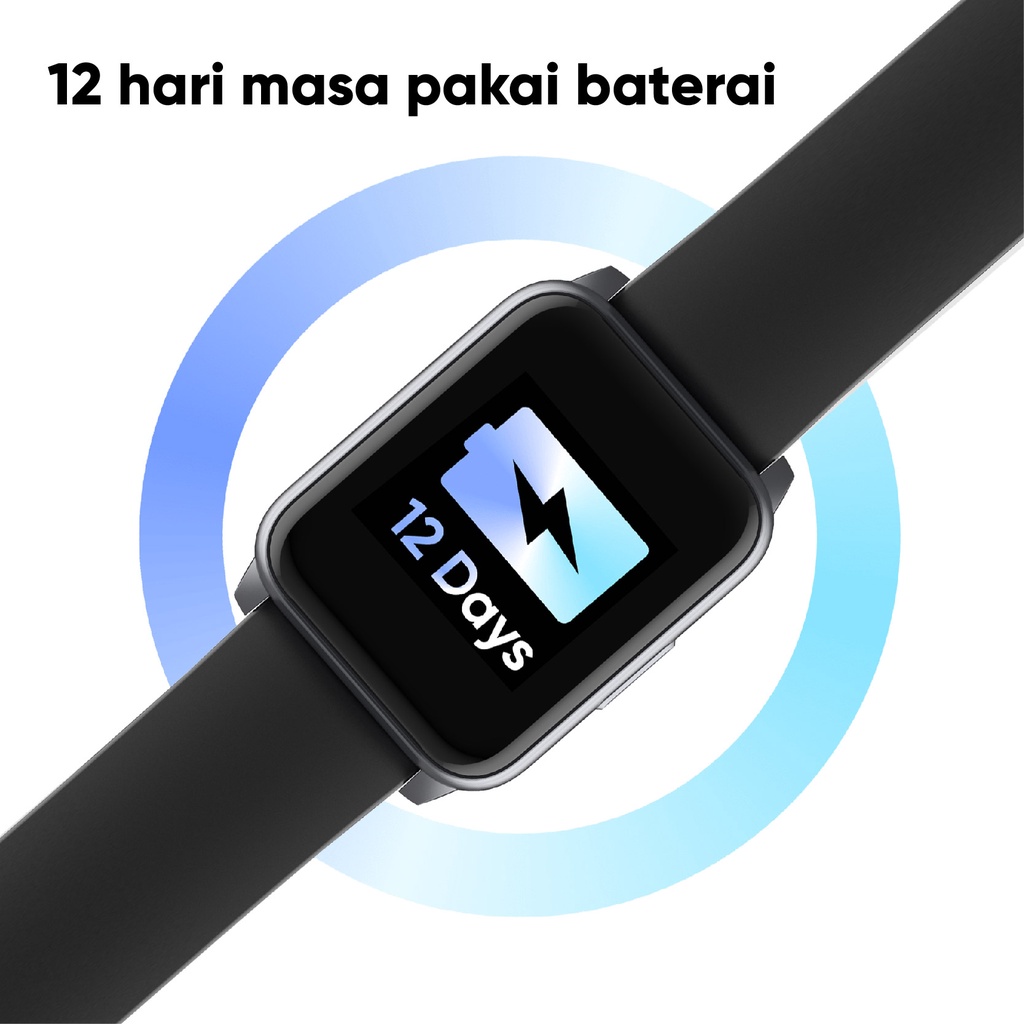 DIZO realme Gopods D white and black and DIZO Watch tws smartwatch earphone bluetooth