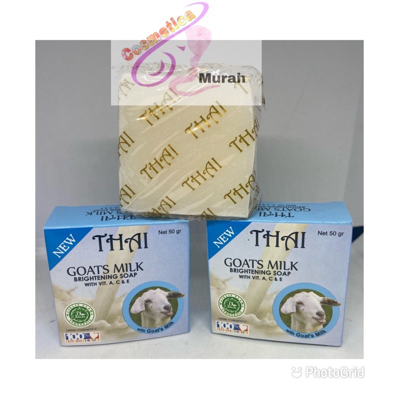 [ box biru ] new item - sabun thai goat milk - sabun thai susu kambing best seller