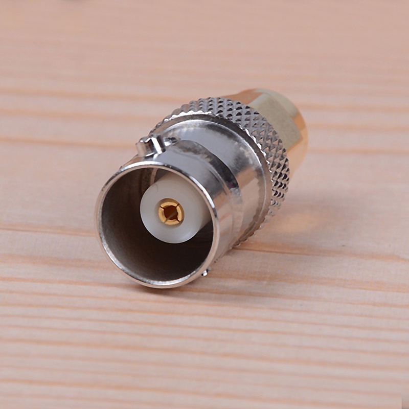 {LUCKID}Rf coax sma male plug to bnc female radio antenna connector adapter