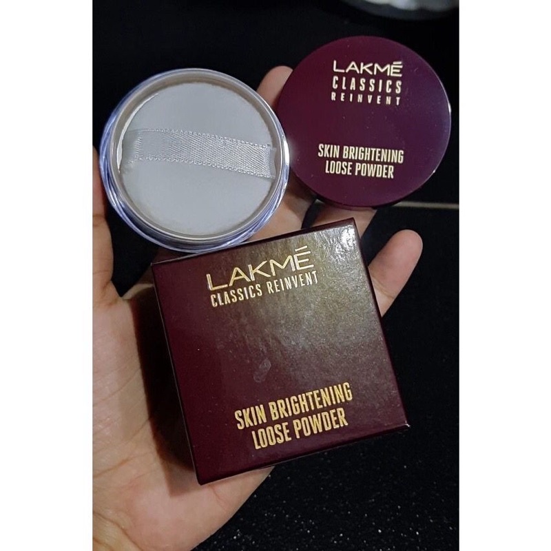 LAKME SKIN BRIGHTENING LOOSE POWDER (bedak tabur)