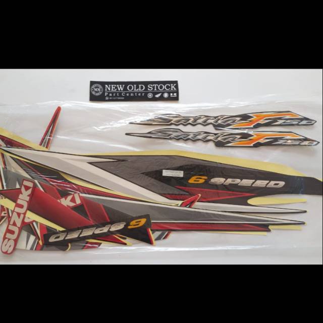 striping sticker suzuki satria f 150 fu 2009 High Quality like original