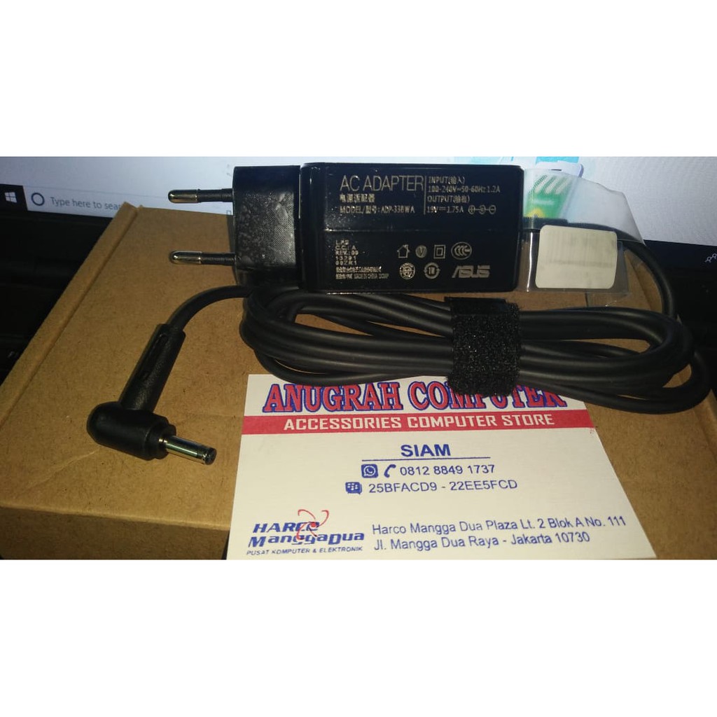 Adaptor Charger Asus X200 X200M X200CA X201~19V 1.75A