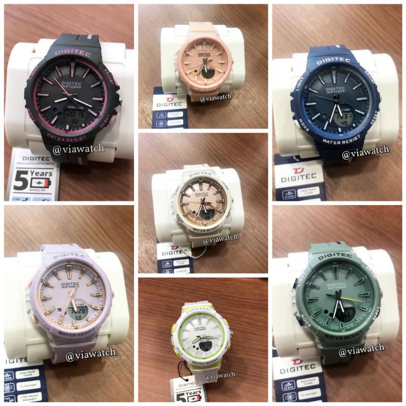 JAM TANGAN ORIGINAL DIGITEC ANALOG+DIGITAL