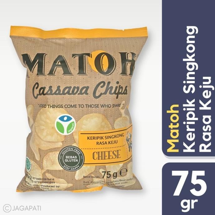 

Keripik Matoh - Rasa Keju 75gr - Keripik Non Pengawet - Cemilan Sehat