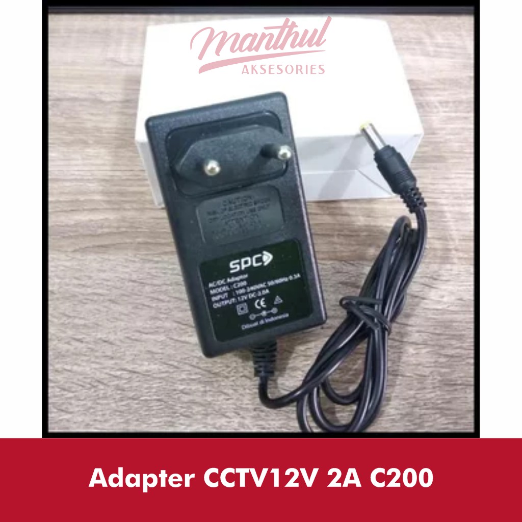 Adapter CCTV12V 2A C200