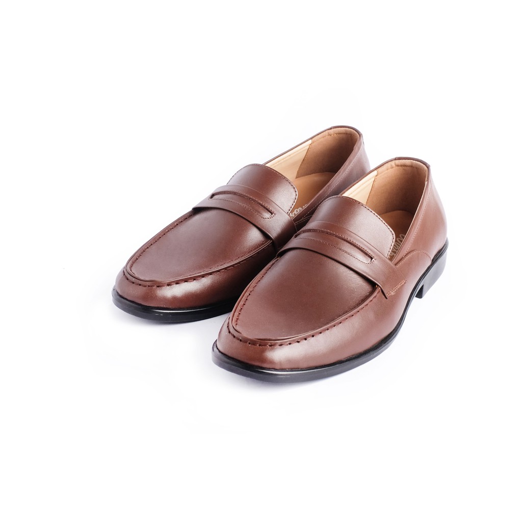 Sepatu Pantofel Slip on - 7804 - Winshor - Caston - Brown