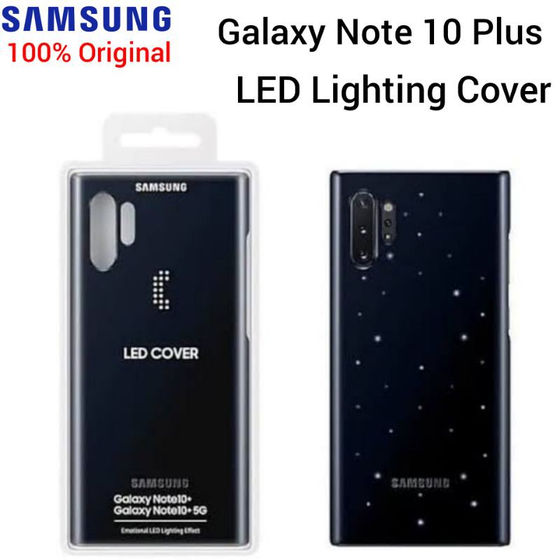 Samsung Note 10 Plus Note 10+ Original LED Cover Lighting Effect Case Casing Lampu