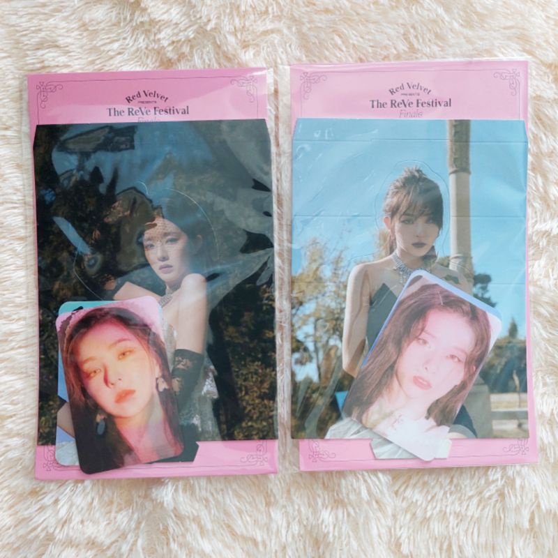 RED VELVET THE REVE FESTIVAL FINALE HOLO LENTI SEULGI IRENE PHOTOCARD PC LENTICULAR