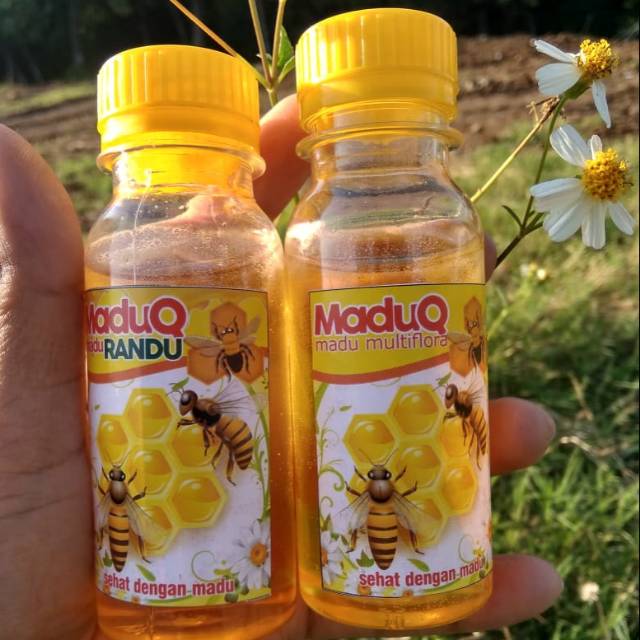 

Madu Bunga 100% Asli - MaduQ Madu Multiflora 100ml Kemasan Botol