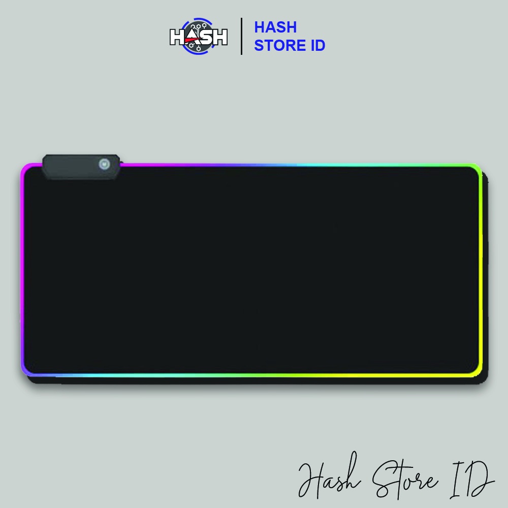 MOUSE PAD RGB GAMING LED XL PANJANG RGB MOUSE PAD LAMPU LED RGB PANJANG XL MOUSEPAD GAMING RGB LED