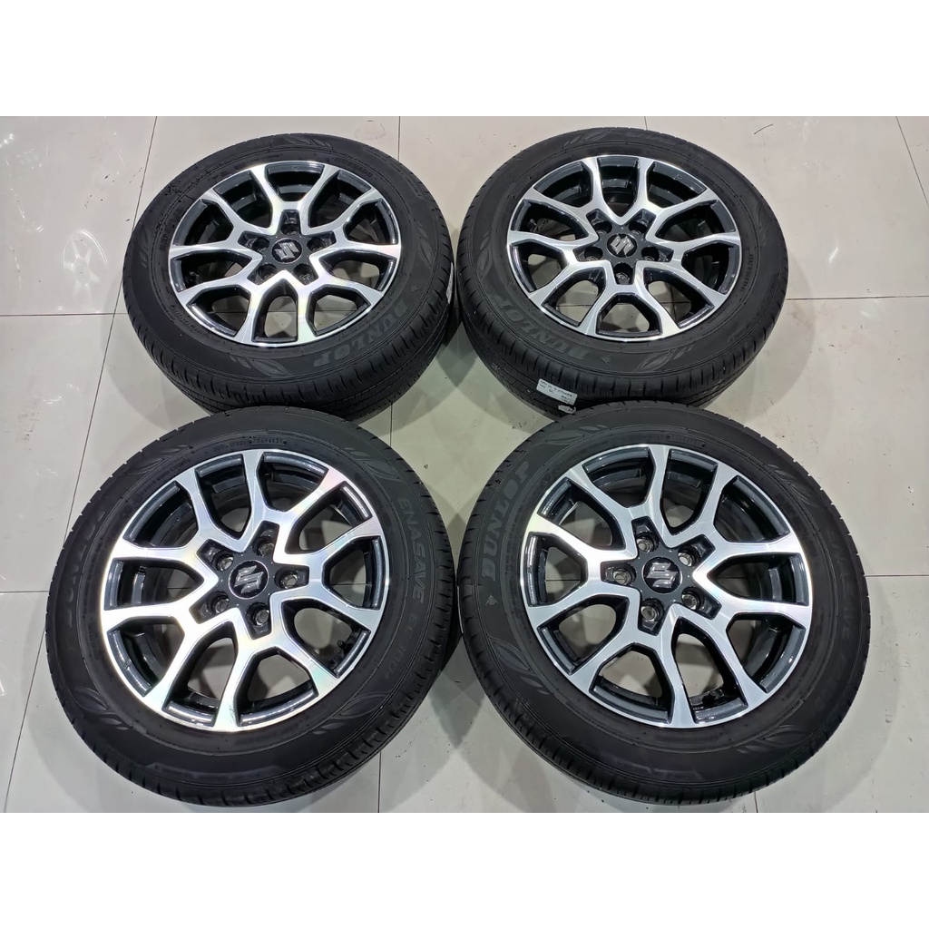 Velg Mobil Bekas Std Ori XL7 R16 Hole 5X114,3 Plush Ban Dunlop Untuk Mobil Ertiga Pickup Cary Brv