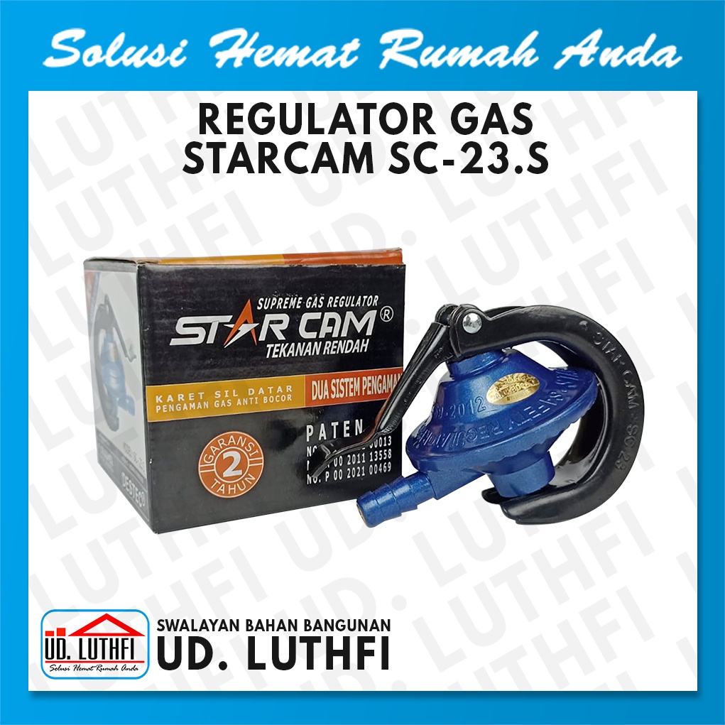 Regulator Gas Starcam SC23.S / Regulator Kompor Gas / Regulator Kompor