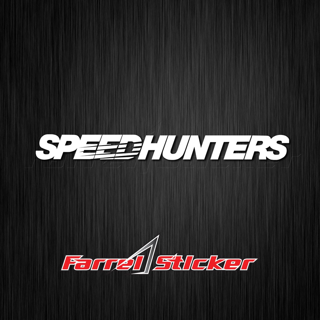 stiker SPEEDHUNTER sticker SPEED HUNTER 20 cm