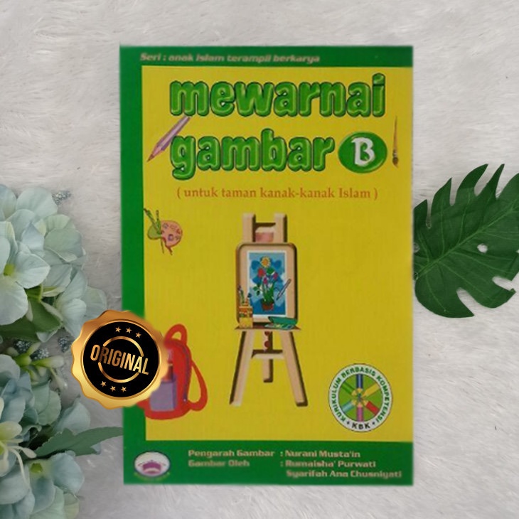 Buku Mewarnai Gambar B Untuk TK Islam