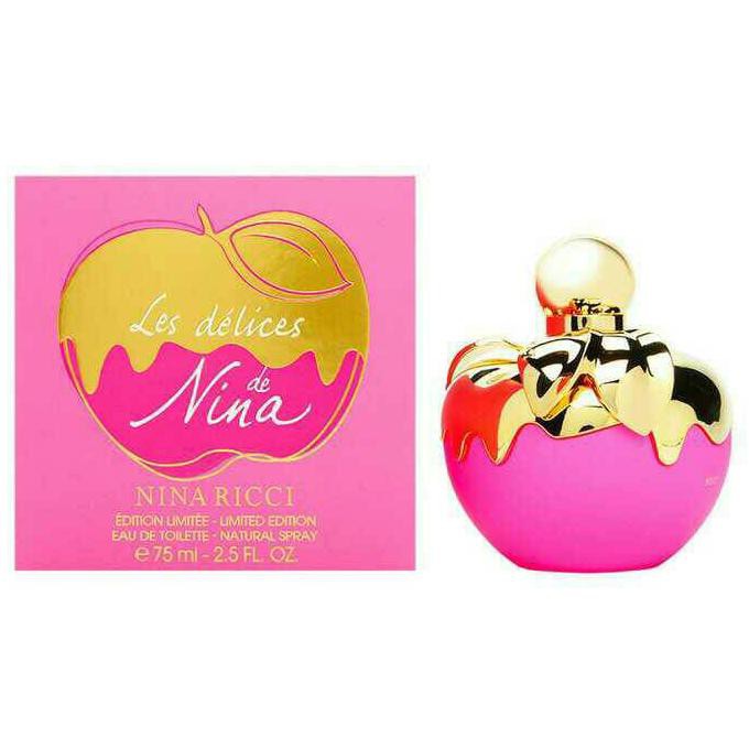 New Parfum Ori Eropa Nonbox Nina Ricci Les Delices Edt 100 Ml