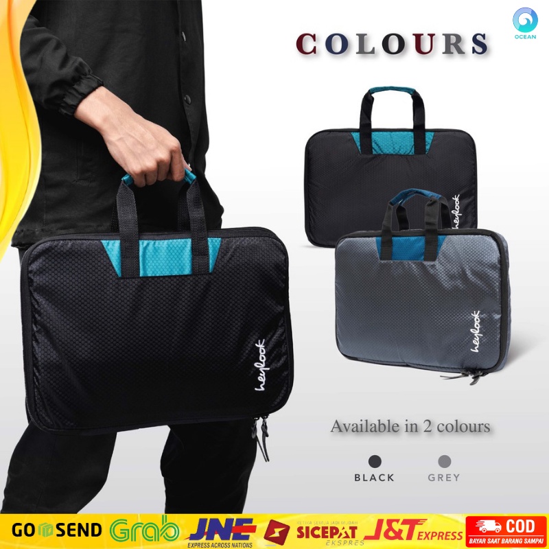 Tas Laptop Jinjing Pelindung Laptop Case Laptop Cover Laptop Asus HP Samsung Lenovo 13" - 14"