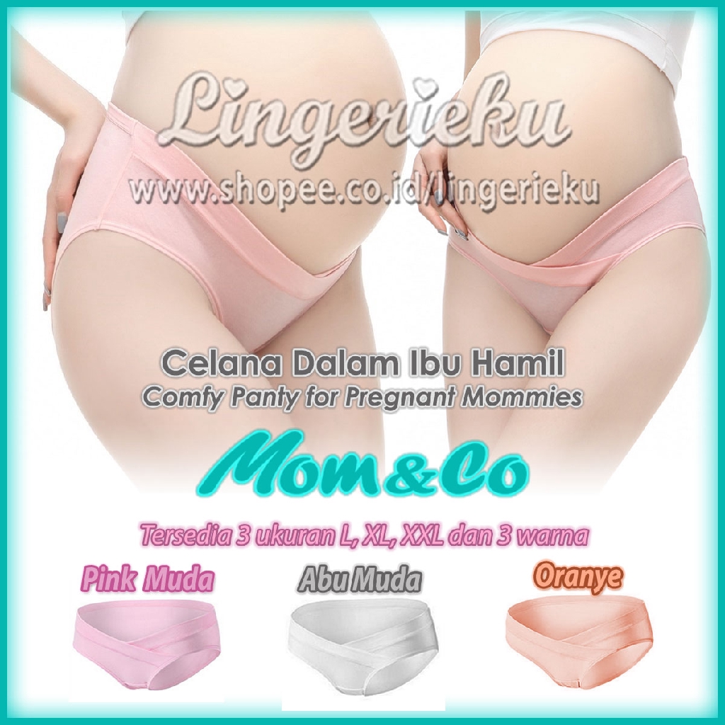 Celana Dalam Wanita Ibu Hamil Sepinggul Mom and Co