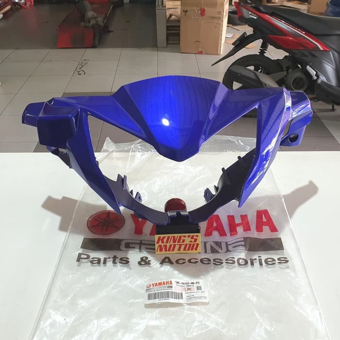 batok lampu depan jupiter mx new BIRU GP (50C-P3) ASLI YAMAHA