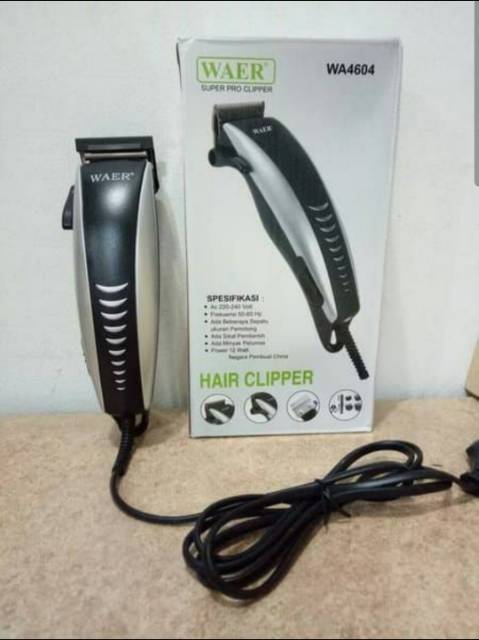 ALAT CUKUR RAMBUT LISTRIK SUPER PRO CLIPPER SP 4604 / HAIR CLIPPER MESIN RAMBUT