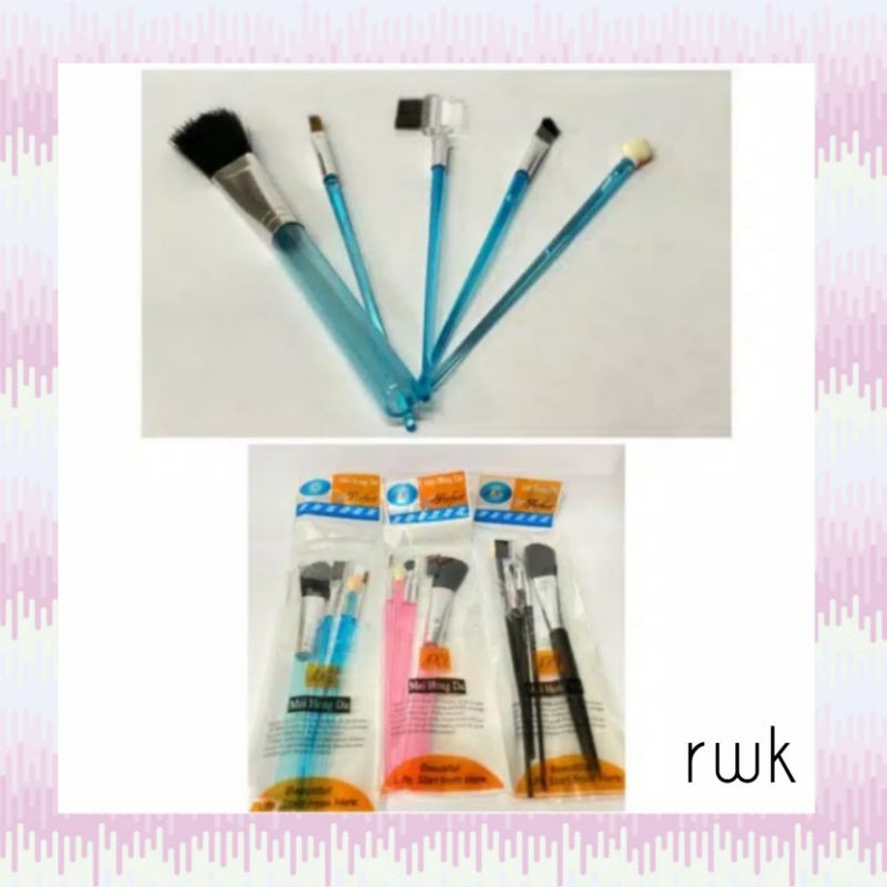 Set Kuas Make Up isi 5  CH-25