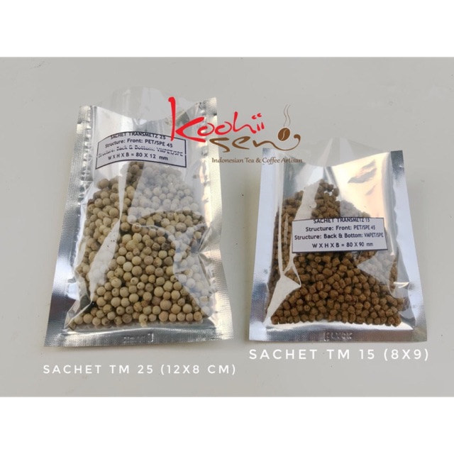 Sachet TM Kemasan Transparan Metalized (TM) Food Grade