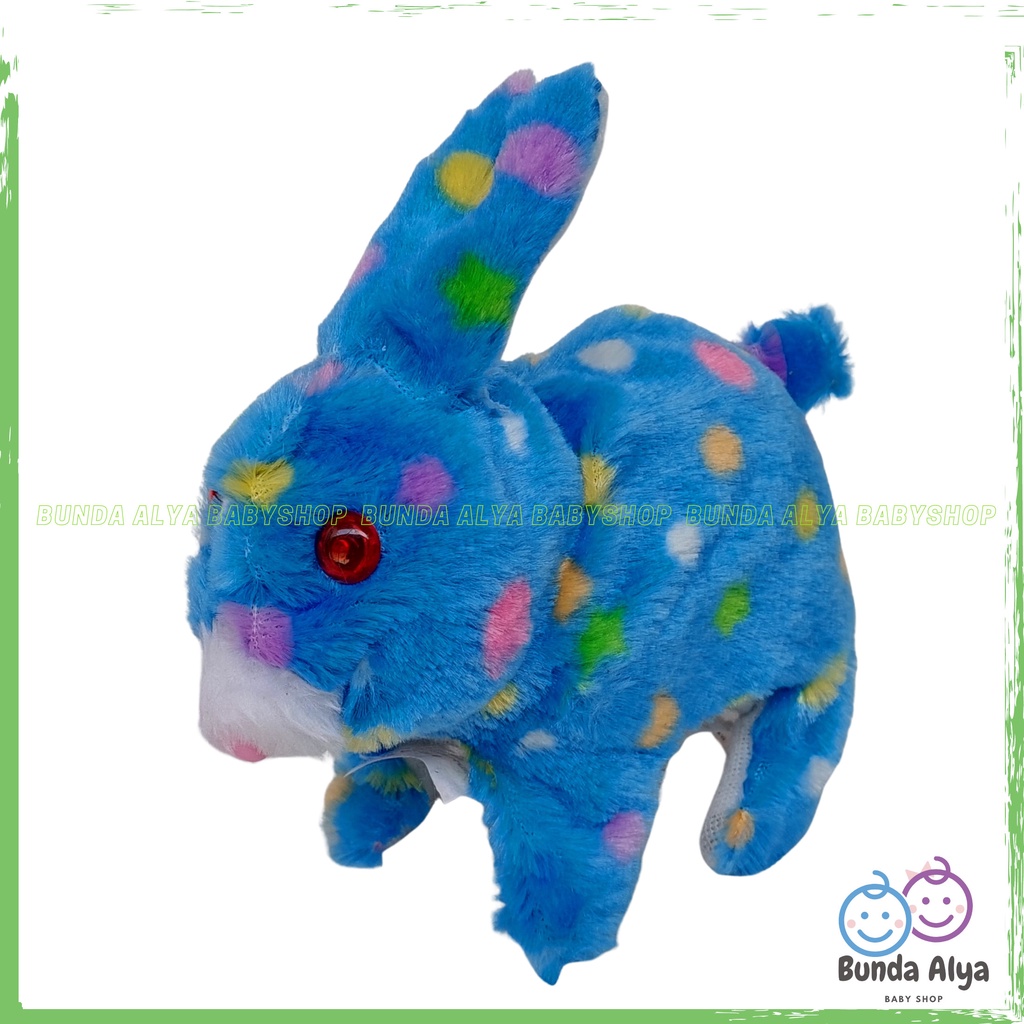 Mainan Boneka Kelinci Baterai Bisa Jalan dan Ada Suara Mainan Anak Boneka Kelinci Bisa Berjalan Dan Bunyi Mainan Boneka Kelinci Bisa Bersuara Dan Mata Ada Lampunya  Mainan  Boneka Edukatif Bunny Toys