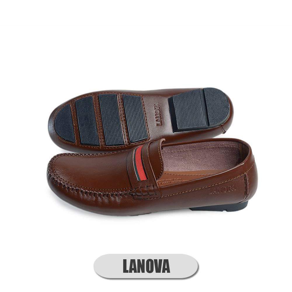 Sepatu Kasual Kulit Slip ON