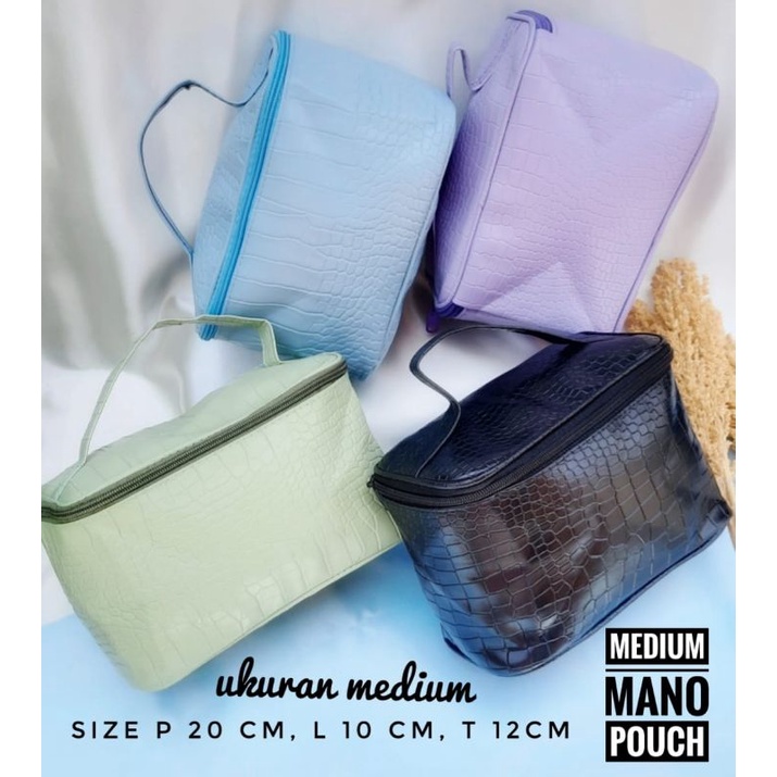 MANO POUCH KOSMETIK MODEL KERANJANG  STYLISH SUPER MURAH