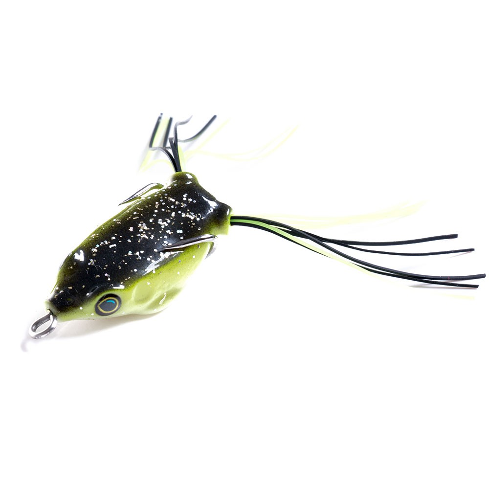 Hengjia 1pc Umpan Pancing Soft Bait Bentuk Katak Ukuran Fishing Lure 4cm/4.8g New Small Soft Thunder Frog Lure Casting Mini Thunder Frog Lure Umpan