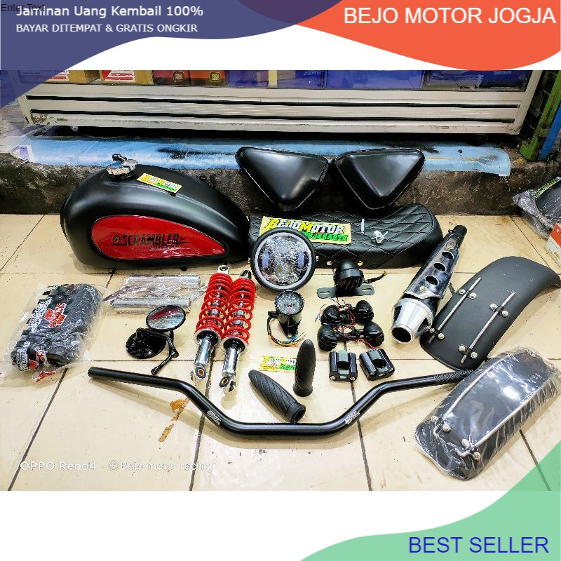 paket body japstyle scrambler mega pro gl pro tiger