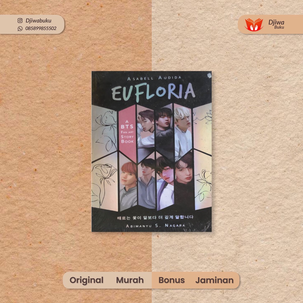 Buku  Novel BTS Eufloria  Asabell Audida Original