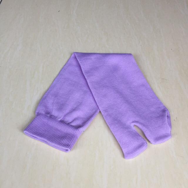 KAOS KAKI JEMPOL POLOS muslimah warna dikemas-KKJM ungu muda