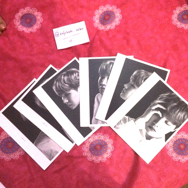 BTS Wings Tour Merch - Jhope Face Photo Collection ✨