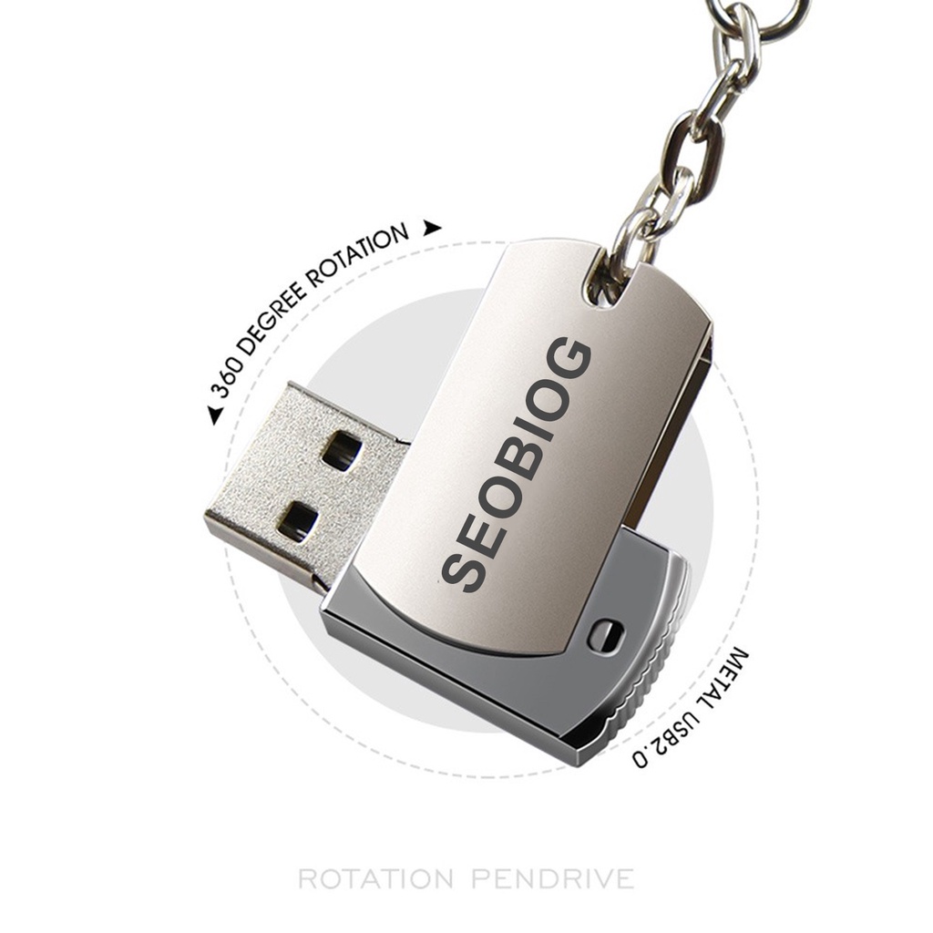 (Huluboy) Seobiog Flashdisk Usb 1T 2T Bahan Logam Tahan Panas